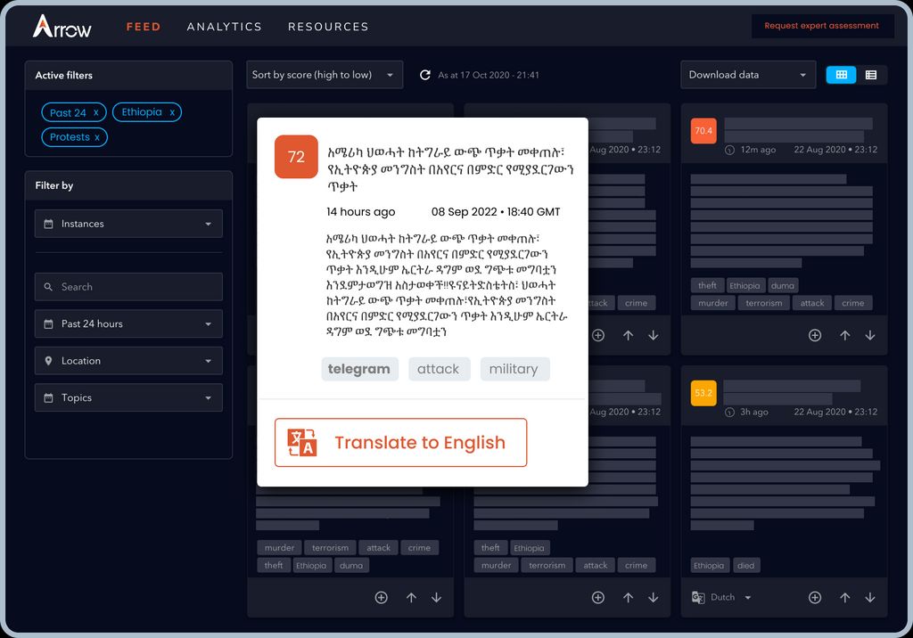 Instant Translation of Low-Resource Languages